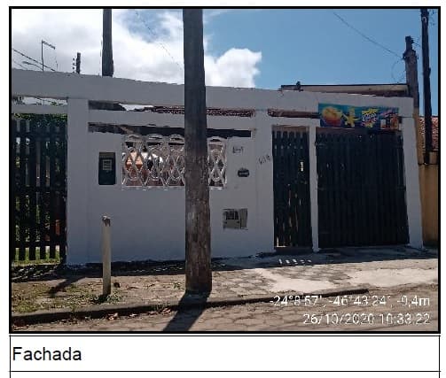 Grande oportunidade — Casa no Bal Campos Elisios, Itanhaem - SP, Nº 186, 3 quartos, 2 vagas, 172,5m² | Venda Direta Online