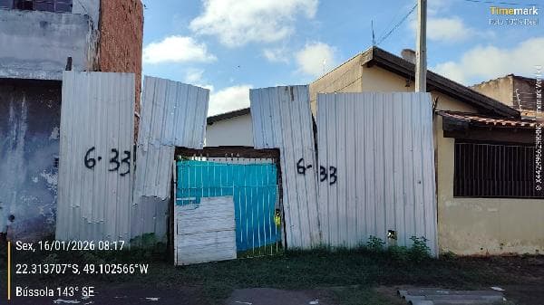 Imóvel com bom aproveitamento — Casa no Parque Santa Edwiges, Bauru - SP, Nº 6-33, 1 quarto, 165m² | Venda Direta Online