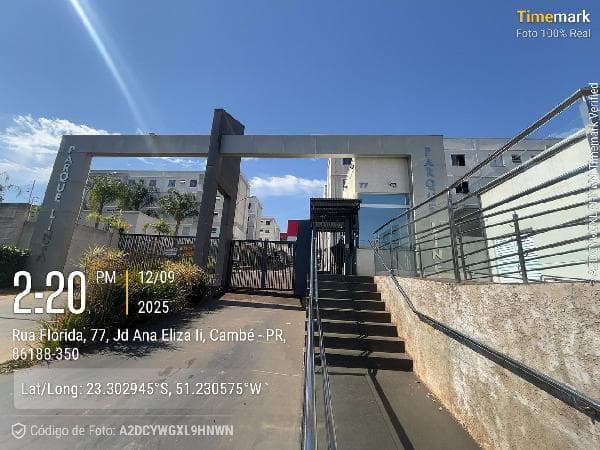 Grande chance — Apartamento no Jardim Ana Eliza, Cambe - PR, Apto 102, 2 quartos, 1 vaga, 38,4m² | Venda Direta Online