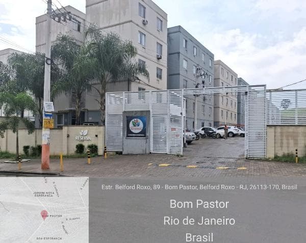 Imóvel com excelente proposta — Apartamento no Bom Pastor, Belford Roxo - RJ, Apto 1B02, 2 quartos, 1 vaga, 48m² | Venda Direta Online