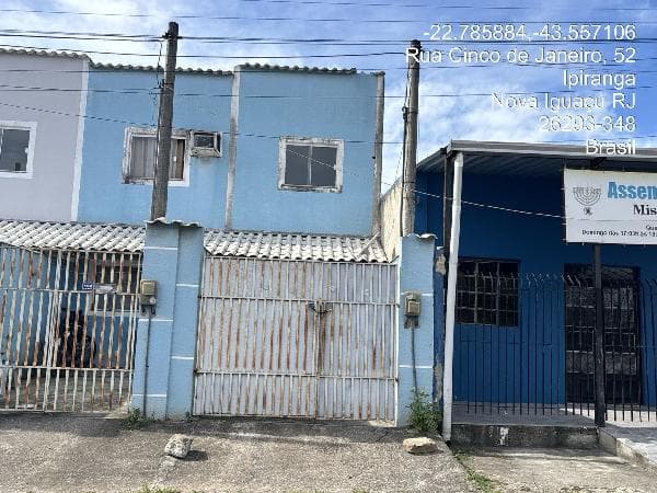 Oferta limitada — Casa no Ipiranga, Nova Iguacu - RJ, Nº 150, 2 quartos, 1 vaga, 60,01m² | Venda Direta Online