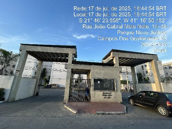 Condição facilitada — Apartamento no Parque Novo Jockey, Campos dos Goytacazes - RJ, Apto 103, 2 quartos, 1 vaga, 41,85m² | Venda Online