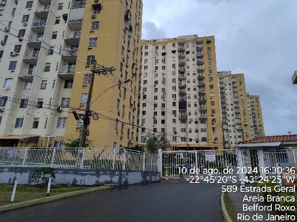 Oferta com diferencial — Apartamento no Areia Branca, Belford Roxo - RJ, Apto 1305, 2 quartos, 1 vaga, 46,53m² | Venda Direta Online