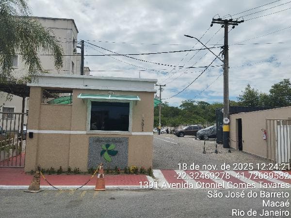 Negócio imperdível — Apartamento no Sao Jose do Barreto, Macae - RJ, Apto 101, 2 quartos, 1 vaga, 45,54m² | Venda Direta Online