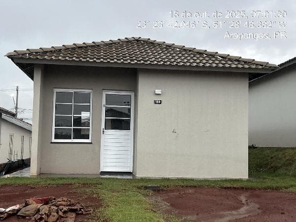 Oferta em destaque — Casa no Jardim Petropolis, Arapongas - PR, Nº 150, 2 quartos, 1 vaga, 160m² | Venda Online