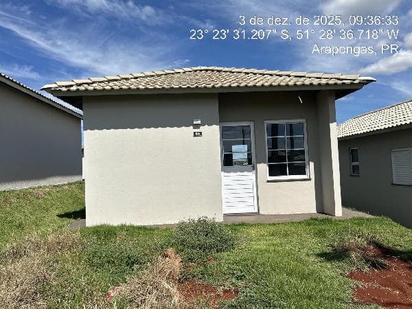 Imóvel com grande valor — Casa no Loteamento Viver Bem Arapongas 2, Arapongas - PR, Nº 86, 2 quartos, 160m² | Venda Direta Online